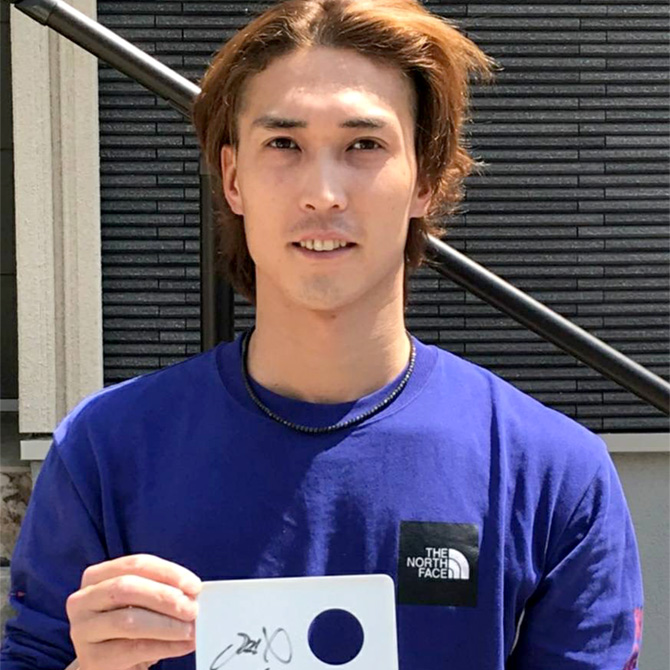 プロ野球　外野手後藤駿太選手ご契約いただきました。