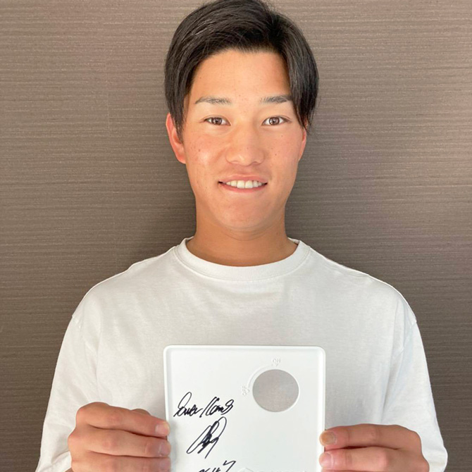 プロ野球 投手 高橋 奎二選手 ご契約いただきました。